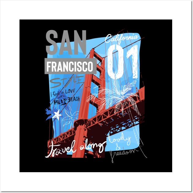 San Francisco Wall Art by TambuStore